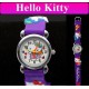 Dětské, dívčí, silikonové hodinky s kočičkou Hello Kitty - 4 barvy