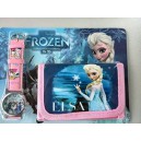 Dětské, dívčí hodinky Frozen Elsa a Anna + peněženka TIP na dárek