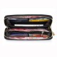 Elegantní dámská kožená peněženka s ornamenty - 5 barev