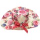 Dětské, dívčí letní květinové šaty s kloboučkem 