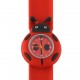 Dětské silikonové, navíjecí SLAP hodinky - beruška červená