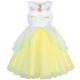 Dětské, dívčí společenské šaty - jednorožec unicorn - 5 barev