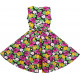 Dětské, dívčí letní květinové šaty barevné