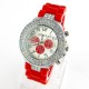 Sportovní dámské hodinky s krystaly Geneva, styl Guess - 8 barev