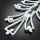 Luxusní set - náhrdelník + náušnice Swarovski krystal  G0419