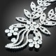 Luxusní set - náhrdelník + náušnice Swarovski krystal pavouk G0412